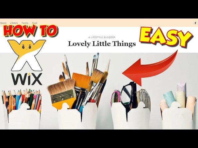 How to Use Wix  (Setting up a Free Website) - Blogging for Beginners