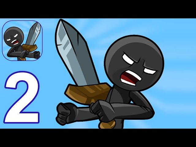 Stickman War Legend of Stick - Gameplay Walkthrough Part 2 Survival (Android, iOS)