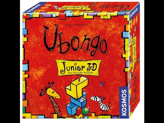 Ubongo Junior 3D - Kosmos 2017 - Rezension / Test auf deutsch