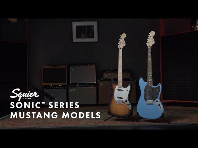 Exploring the Squier Sonic Series Mustang Models | Fender