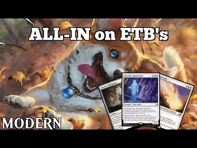 ALL-IN on ETB's | MH3 Mono White | Modern | MTGO