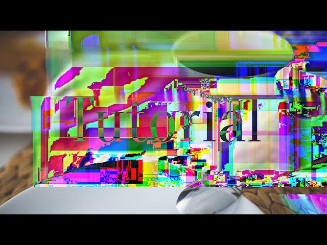 How To = Make Glitch Art by Databending with Notepad++