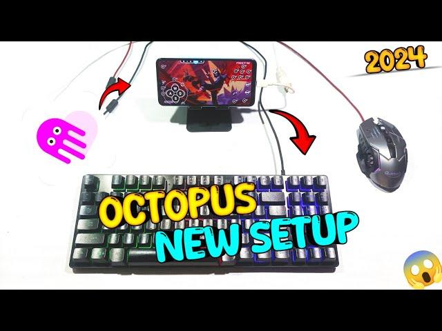 2024 How to play Free fire With Keyboard and Mouse || Octopus Free Fire Keyboard Mouse Setup