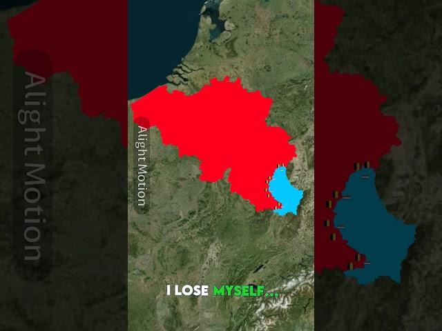 Belgium vs luxembourg #edit #mapping #belgium #luxembourg #foryou #trending #viral #shorts #map