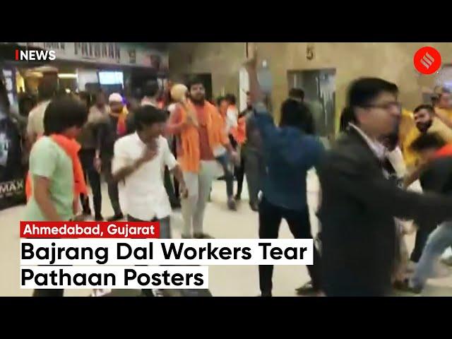 Bajrang Dal Activists Hold Protest Against Promotion Of ‘Pathaan’ Movie