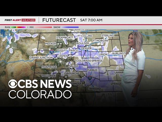 Bitter, Arctic air ready to move into Colorado and Denver tonight along with a blast of snow