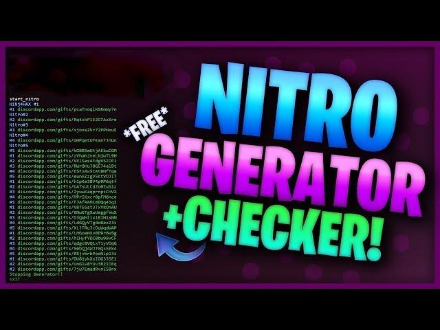 Discord Nitro Generator + Checker - March 2025 Updated! #discord #discordnitro