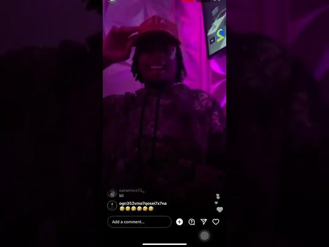 IAMZOIE IG LIVE 2/16/22 ZOIE AT THE CLUB WITH HIS COUSINS