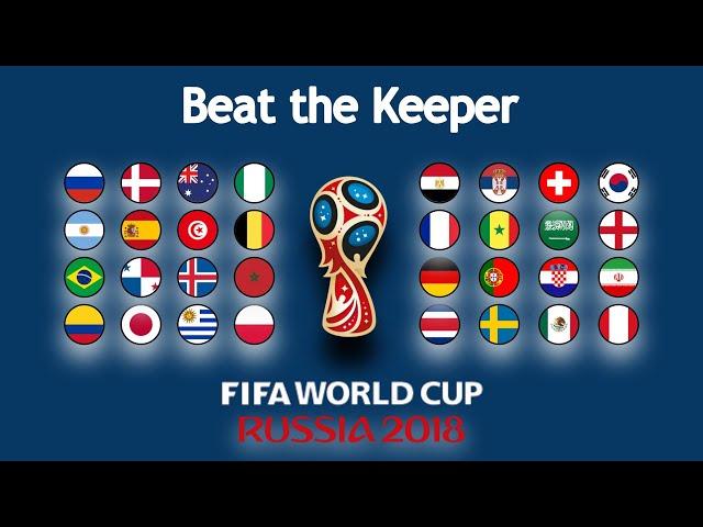 World Cup 2018 Beat the Keeper Marble Race | Elimination