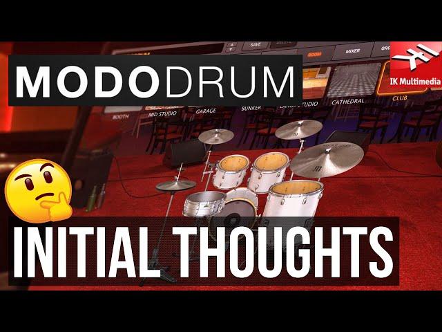 How REAL do these drums sound? Initial Thoughts on Modo Drum Review - Drum sound and Customizing