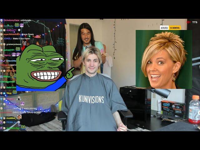 xQc finally gets his haircut