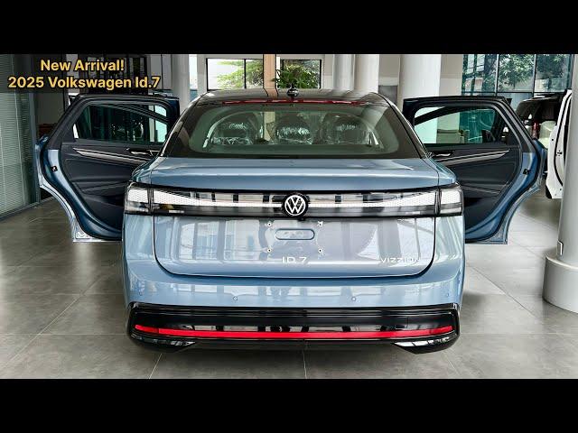 New 2025 Volkswagen ID.7 - Premium Luxury Feature Review