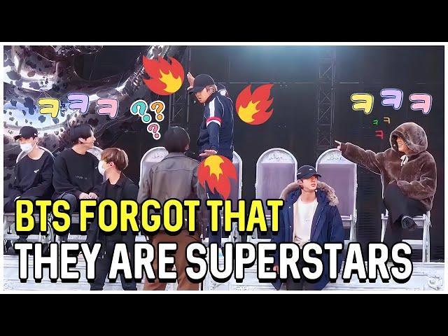 BTS Forgot That They Are Superstars