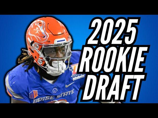 2025 Dynasty Rookie Mock Draft w/ Landing Spots