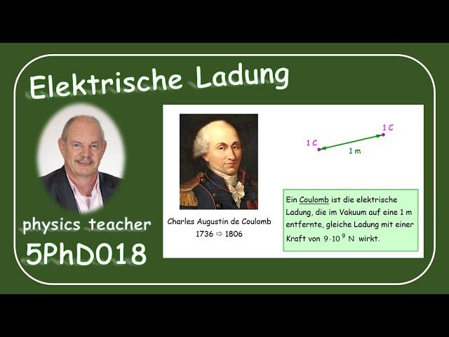 Physik 5PhD018 Elektrische Ladung