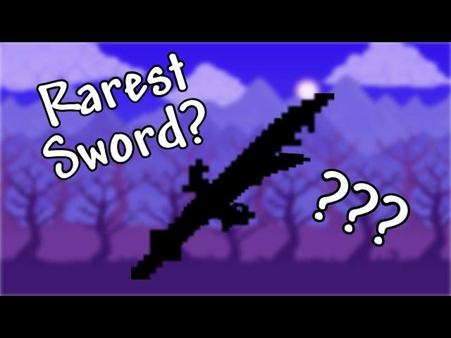 What’s the RAREST Sword in Terraria 1.4.4?