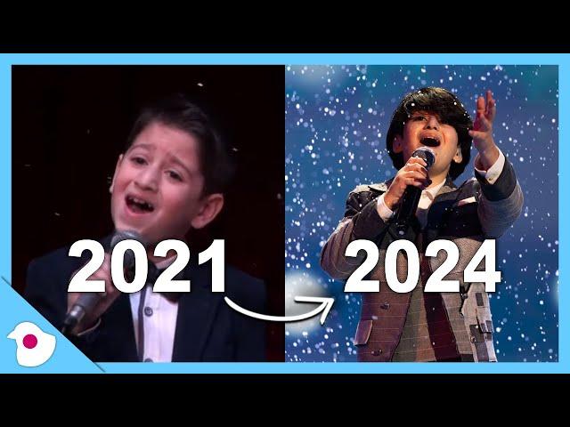 Andria Putkaradze evolution | Junior Eurovision WINNER  | Georgia 