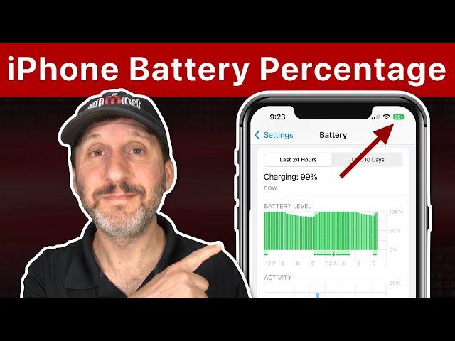 5 Ways To Show iPhone Battery Percentage