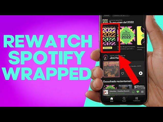 How to Watch Spotify Wrapped 2022 Again on Android or iphone - Review Your Wrapped Problem Fixed