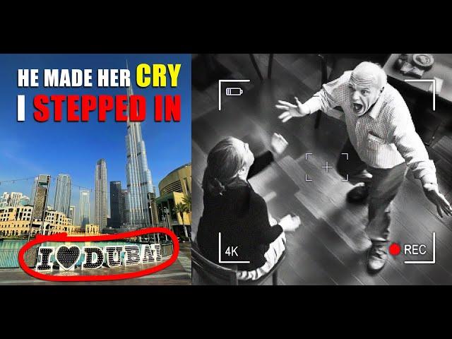 Entitled Old Man Made Dubai Hostess CRY! I Stepped In