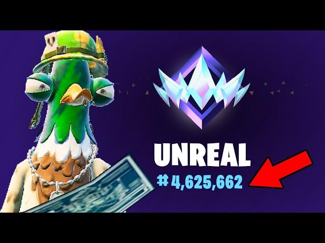 getting unreal in fortnite's actual easiest ranked mode