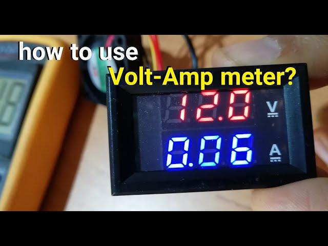 Training to use DSN-VC288 Digit Voltmeter Ammeter?