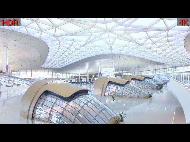 Experience China's Futuristic Spaceship Train Station: A $1 Billion Masterpiece