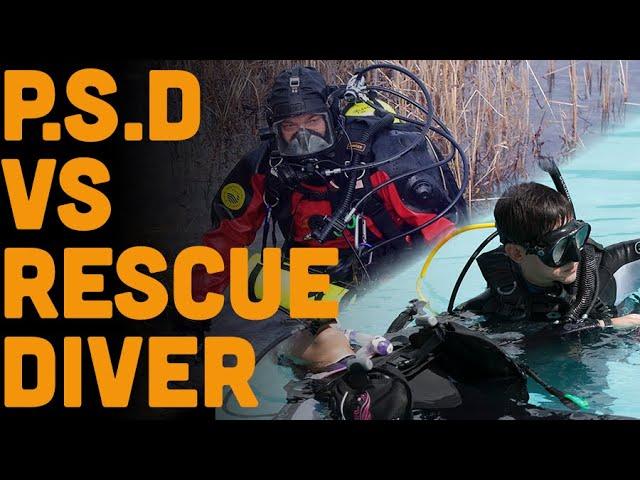 Public Safety Diver Vs Rescue Diver: What's the difference?