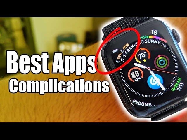 Useful Apple Watch app complications to check out!