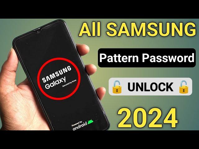 How To Unlock Samsung Galaxy All Phones Forgot Pin on samsung/mobile ka lock kaise tode || 2024