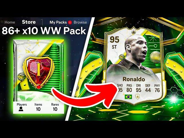 86+ x10 WINTER WILDCARDS PACKS!  FC 25 Ultimate Team