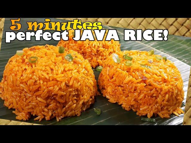 JAVA RICE RECIPE / KANIN PA LANG ULAM NA SA SARAP! / EASY QUICK JAVA RICE