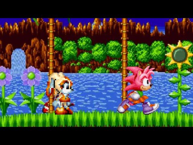 Loose Tails Or Else Mania. But it's Amy & Cream instead - Speedrun in 2:10.17 WR