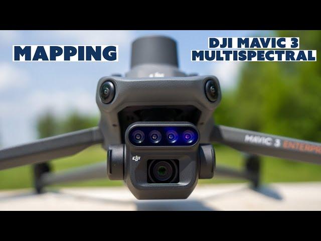 Mapping with the DJI Mavic 3 Multispectral