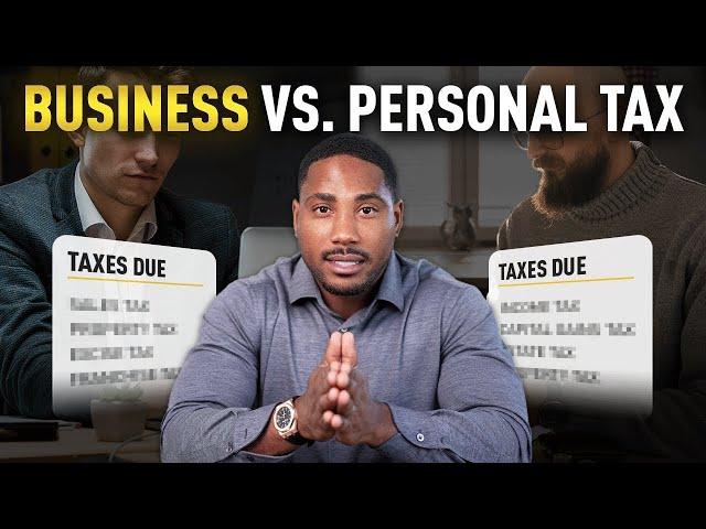 Business Taxes vs. Personal Taxes | Tax Expert Explains the Difference!