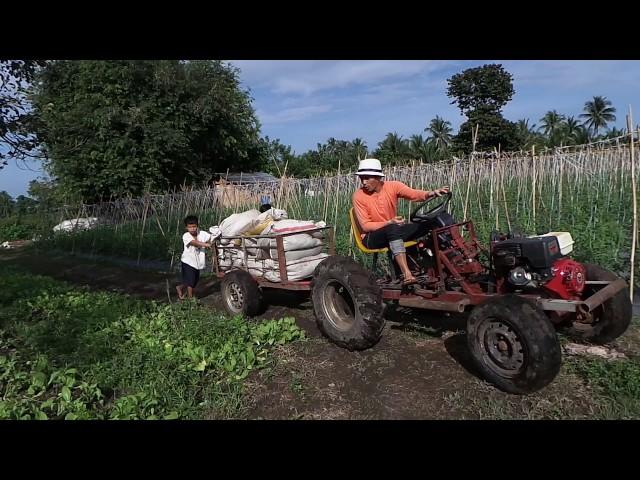 Homemade mini tractor 2