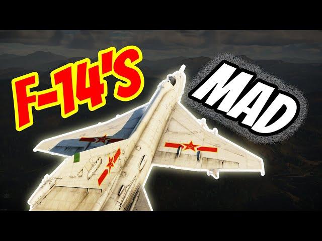 How To Kill F-14's (Just Use This Thing lol) | J-7E [War Thunder]