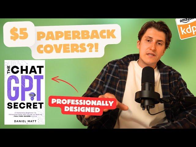 How to Get a PROFESSIONAL Paperback Cover Design for $5 | Amazon KDP