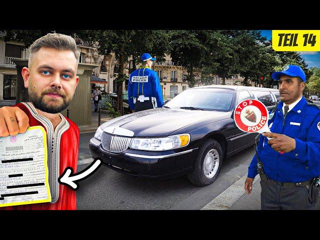 Moroccan police object to continued driving! (Fine) | Part 14