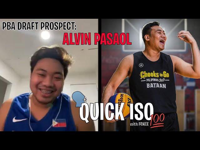 PBA Draft Prospect: ALVIN PASAOL | QUICK ISO