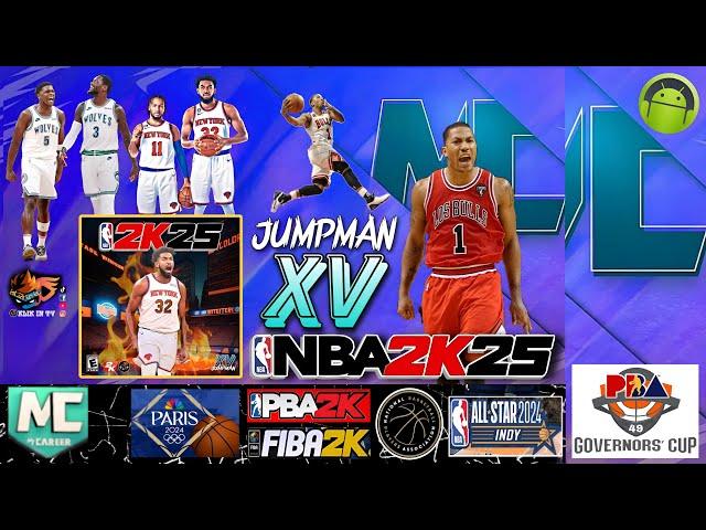 NBA2K20 to NBA2K25 JUMPMAN 15  NEW UPDATE | MC PRIME DERRICK ROSE | PBA Governor's Cup Season '49