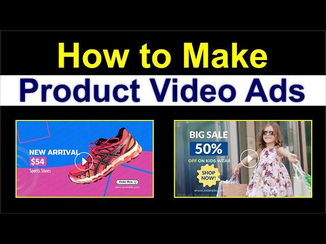 How to Make Product Advertisement Video Online || How to Make Video Ads (Hindi/Urdu)