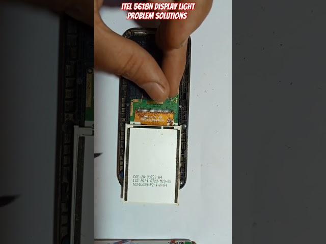 itel 5618N display light problem solutions #youtubeshort #video#jumper