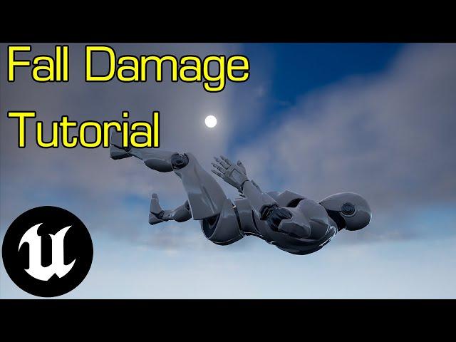 Fall Damage tutorial for UE4 and UE5