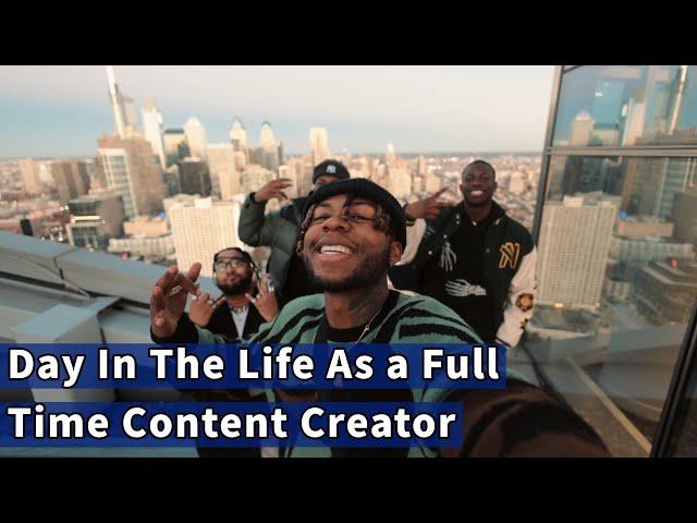 Day In The Life As a Full Time Content Creator