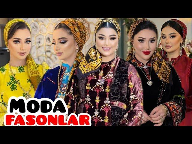 Owadan moda fasonlar | Taze turkmen moda koynek fasonlar | Gelin gyzlara stilni dizayynly fasonlar