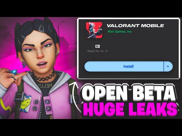 VALORANT MOBILE NEW BETA HUGE LEAKS (INDIA) 