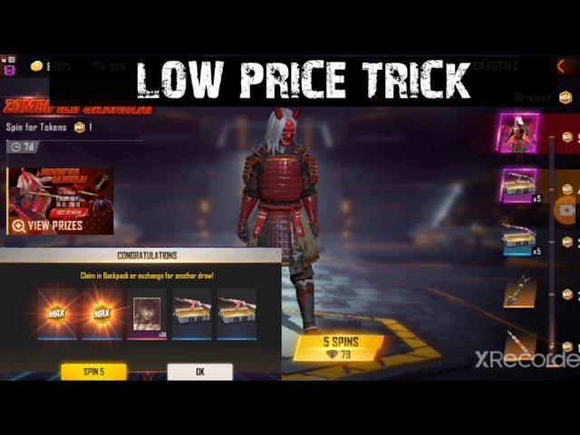 SAMURAI BUNDLE return event free fire /free fire new event pakistan / Free Fire New token event