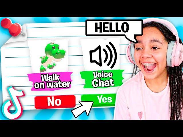 NEW SECRET TIKTOK HACKS That Actually WORK In Roblox Adopt Me