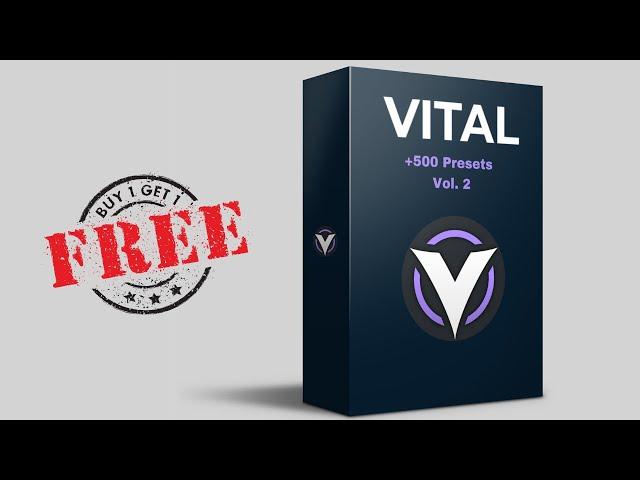 DESCÁRGATE 500 PRESETS PARA VITAL ¡GRATIS! - Vital Vol.2 Discord Edition